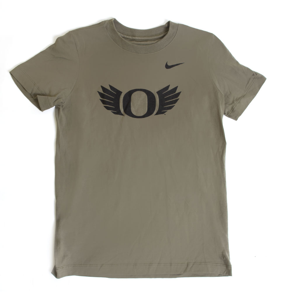 Classic Oregon O logo, O Wings, Nike, Basic, T-Shirt